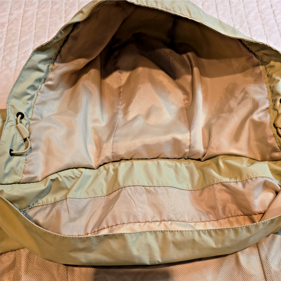 The North Face HyVent Tan Hooded Rain Jacket Full Zip XS Waterproof Jacket - Picture 12 of 16